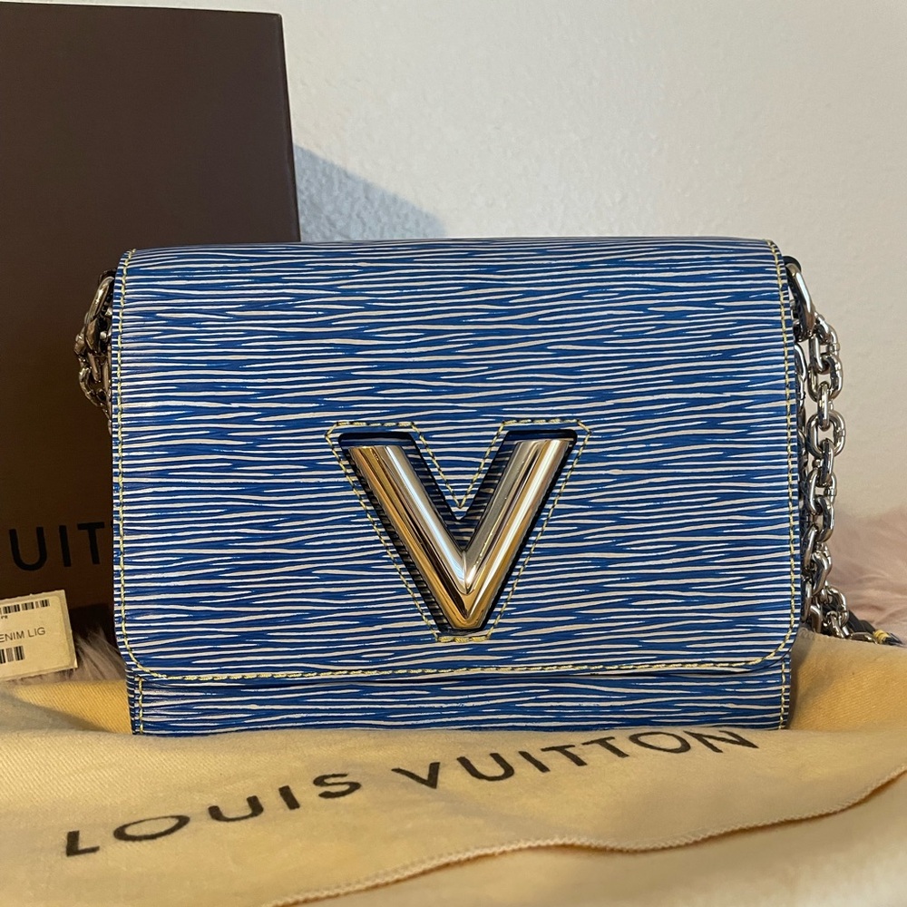 Louis Vuitton Twist Pm Epi denim